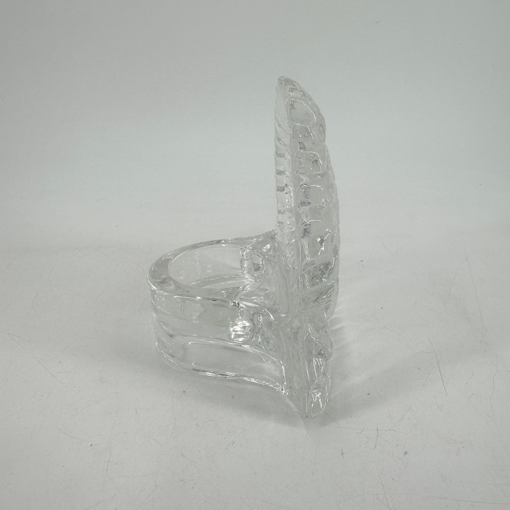 PartyLite Clear Glass Sunflower Votive Tealight Candle Holder P0271 Floral Decor - Picture 2 of 8